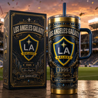LAG Heritage Crest - Navy and Gold Wraparound Tumbler