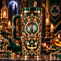 BOS Emerald Regalia - Jeweled Crown and Lantern Tumbler