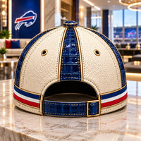 Ivory and Cobalt - BUF Emblem Vintage Cap