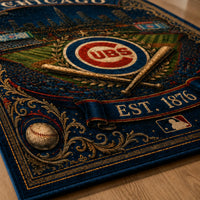 CHC Heritage Field - Ornate Emblem Statement Rug