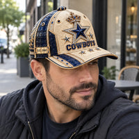 DAL Star and Gold - Bold Presence on a Vintage Cap