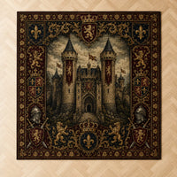 Keep and Crown - A Heraldic Study in Border and Center