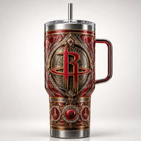HOU Crimson Crest - Filigree, Gold and Quiet Confidence