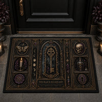 The Black Reliquary - A Cabinet of Night in Gilded Symmetry