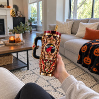 MIA Gilded Court - Crowned Skull Baroque Tumbler