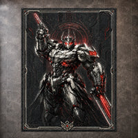 Forged in Ember - Dark Knight Battle-Ready Floor Statement