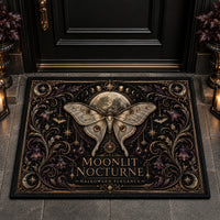 Moonlit Nocturne - A Study in Gothic Symmetry and Stillness
