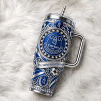 EVE Crest in Royal Blue - Ornate Tumbler Elegance