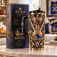 GSW Regalia - Crowned Skull Wraparound Tumbler