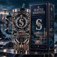 SEA Compass - Ornate Maritime Heritage Tumbler
