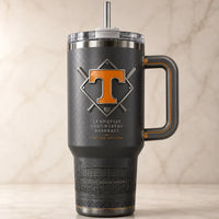TENN Diamond Emblem - Graphite Field, Orange Anchor