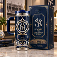 NYY Private Reserve - Pinstripes, Deco Geometry and Ornament