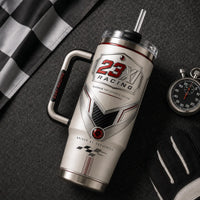 23XI Platinum Crest - Silver Shield Racing Tumbler